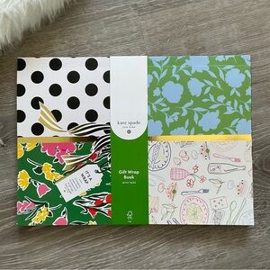 ♠️🎊 kate spade new york x Target Gift Wrap Book with Note Cards & Tags